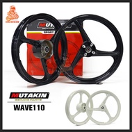 3 MUTAKIN Mags Spoke Para Sa HONDA Wave110 Xrm110 Rs125 FI - Rs125 Front Disc Rear Drum 1.4X1.6X17