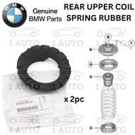 (GENUINE BMW PARTS) 2PCS REAR UPPER COIL SPRING RUBBER BMW F10 F06 F12 F13