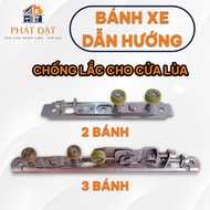 INSTRUCTIONS WHEELS, ANTI-VIBRATION, ANTI-STITCHING ALUMINUM GLASS DOOR 3D AMBER 2 WHEELS & 3 WHEELS