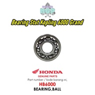 Bearing Size 6000 Honda, Bearing, Ball Original AHM - HB6000