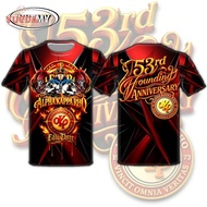 (YUEDA)New AKP 1973 t shirt for men 53rd Anniversary T-shirt Full sublimation short-sleeved T-shirt 