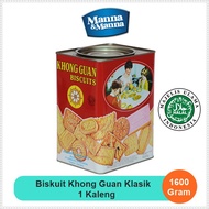 Legendaris Classic Guan Khong Biscuits 1 Can - 1600 Gram