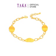 TAKA Jewellery 999 Pure Gold Bracelet