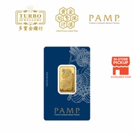 TURBO [20G] PAMP Lady Fortuna Gold Bar 9999Gold