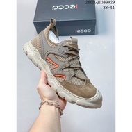 ECCO Summer New Style Men's Shoes Breathable Mesh Outdoor Casual Shoes Lightweight Travel Slow Walki