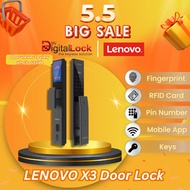 [SG Best Seller  Ready Stock] LENOVO X3 DOOR VIEWER DIGITAL DOOR LOCK