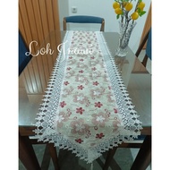 TABLE CLOTH TABLE RUNNER 180 CM LUXURY LACE BUFFET CLOTH