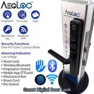 AEGLOC HIGH SECURITY FINGER PRINT SMART DIGITAL DOOR LOCK FOR GRILL STEEL DOOR