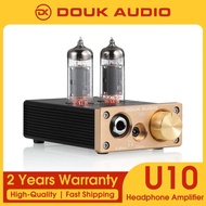Douk Audio U10 HiFi Valve Tube Preamp Stereo AUX Desktop Audio Preamp 6.35mm/3.5mm Headphone Amplifi
