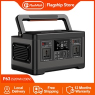 Flashfish 220V 500W Solar Generator 140400mAh Multi-Function Portable Big Capacity Power Station AC