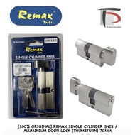 [100% ORIGINAL] REMAX SINGLE CYLINDER SNIB / ALUMINIUM DOOR LOCK (THUMBTURN) ST. GUCHI / YALE GRADE