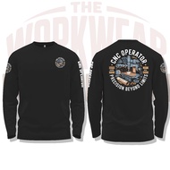 CNC Operator Long Sleeve T-Shirt | CNC Operator - Precision Beyond Limits Long Sleeve T Shirt