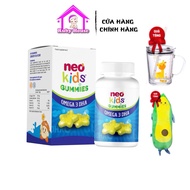DHA Gummies Neo Kids for babies - DHA Omega 3 Gummies develop the brain to help children be smart an
