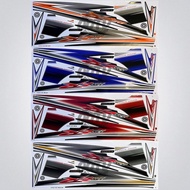 Yamaha Y125zr 125zr (12) Motor Stiker Body Cover Sticker Stripe Automotive Motorcycle