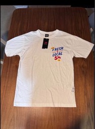 靚料 New Balance 574 白色短袖 tee
