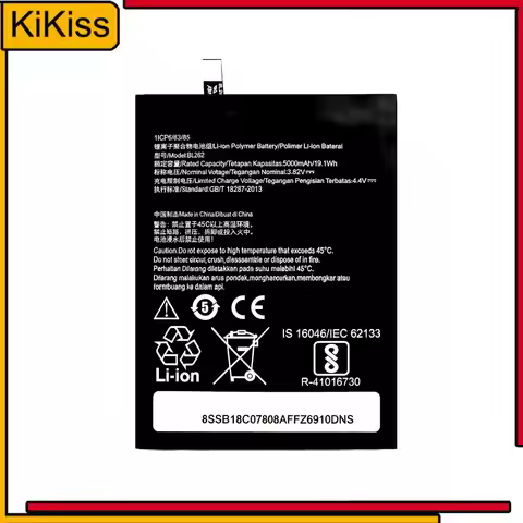 BL262 Premium Replacement High-Efficiency 5000mAh Mobile Phone Battery For Lenovo Vibe P2 p2a42 p2c7