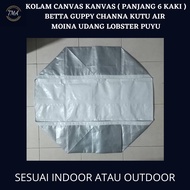 Pool CANVAS CANVAS BUDGET BAJET B40 (6Ft Length) BETTA GUPPY MOINA DAPHNIA MAGNA LOBSTER AQUASCAPE