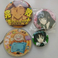 ANIME KEYCHAIN BADGE bungou stray dogs one punch man umaru chan fubuki umaru-chan hot thrifted manga