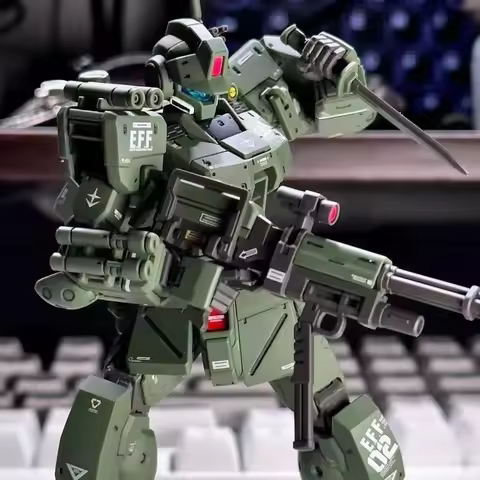 HG 1/144 RGM-79S GM Spartan Mobile Assembly Model Kit Detail Action Model Desktop Ornament Room Deco