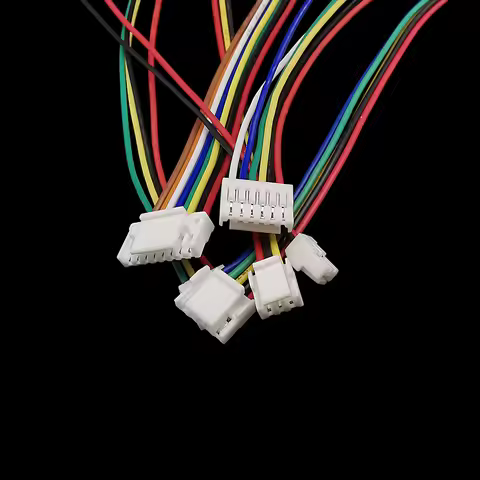 10Pcs Micro JST GH 1.25mm Pitch Male Plug Electronic 150mm Cable Wire Connector 2/3/4/5/6/7/8/9/10Pi