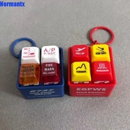 JOYEX EGPWS Warning Simulator, Highly Simulated 737 Airbus Pilot Keychain, Portable Pendant Plastic 