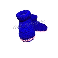 Booties Kasut Bayi (3M-3Y) Kait Crochet Baby Boot Shoes