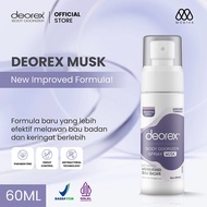[MUNDAE] Deorex Body Odorizer Spray Deodorant Replacement 60ml - Musk Fragrance