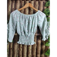 Teens Off Shoulder Top/Preloved/11-14 yrs old