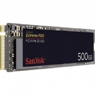 Sandisk Extreme Pro M.2 NVMe 3D SSD 500GB Hard Drive - SDSSDXPM2-500GB