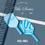 W Gallery T700 Carbon Fiber 16mm Pickleball Paddle - Chill Vibes