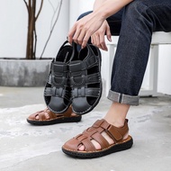 PROMO SEPATU SANDAL PRIA KULIT ASLI SANDAL PRIA IMPORT ORIGINAL KEREN