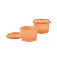 Tupperware Snack Cup (2) 110ml - Orange