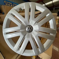 Wheel Hub Cap Cover for VW 14-16 New Polo, 14 Inch Universal Decorative Cap for Steel Rims