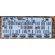 Pcb crossover 3 way independent