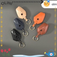 OLINI ​Leather Key ​, Retro Anti-Scratch Motorcycle Key Cover​, ​Magnetic Closure​ Custom Fit​ Genui