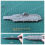 Military Enthusiast Ornament Warship 055 Destroyer Model Computer Screen Car Screen Landscape Fish T