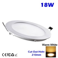 KND LED Downlight 18W  Plaster Ceiling Round Warm White (Yellow) 3500K without LED Driver cut out si