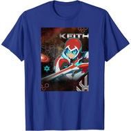 Men's cotton T-shirt Voltron Legendary Defender Keith Red Lion in Action T-Shirt T-Shirt
