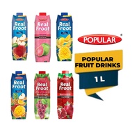 POPULAR REAL FROOT FRUIT DRINKS/JUICE (MANGO, PINK GUAVA, RED GRAPE, RED ANAAR, APPLE, TROPICAL MIX)