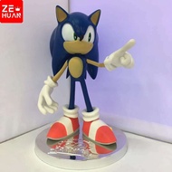 18cm Anime Sonic the Hedgehog 20th Anniversary Model Action Figure Toys Gift