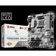 Used MSI B350 TOMAHAWK ARCTIC Motherboard Socket AM4 DDR4 64GB AMD B350 AMD RYZEN M.2 Desktop B350 M