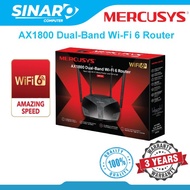 MERCUSYS AX1800 Dual-Band WiFi 6 Router /AX3000 Dual-Band Wi-Fi 6 Router