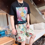 Category Hot Sale🏆European American Summer Short-Sleeved Shorts Suit High-End Fashion New Style Men 