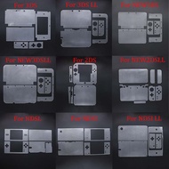 Transparent Carbon Fiber Skin Protective Stickers Replacement For 2DS 3DS New2DSXL New3DS LL XL NDS 