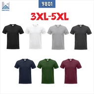 9801 EMPIRIC 160GSM (3XL-5XL) Unisex Short Sleeve t-shirts