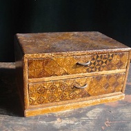 【老時光 OLD-TIME】早期二手日本寄木細工小款珠寶盒*福利特價*