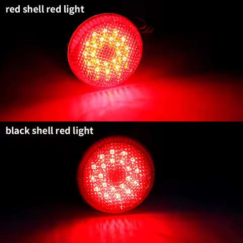 2PCS LED Rear Bumper Brake Lights Canbus For Toyota Corolla 09-10 IQ 08-13 For Nissan Qashqai Dualis
