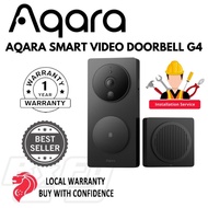 Aqara G4 Smart Video Doorbell, 162° Wide Angle And 1080p Resolution, Wired Or Battery Powered, Loite