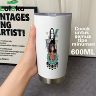 [req custombebas] Tumbler Mug Hot and Cold Drinking Glass Stainless Steel Double Layer 500ml Solo Mo