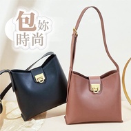 Genuine Leather Bags Bucket Boutique Brand-Name French Niche Female Underarm Crossbody Cowhide Good-